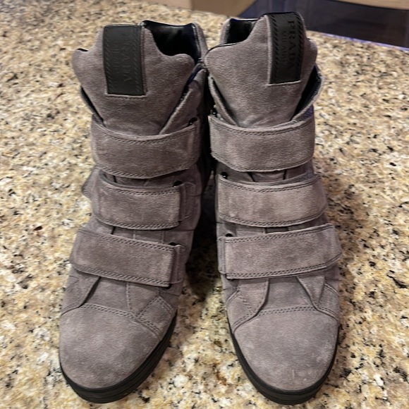 ✨Authentic Prada Wedge Sneaker - Picture 1 of 7